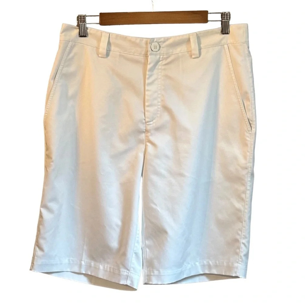 St. Andrew’s of‎ Scotland Active Golf Bermuda Shorts Men’s SZ 32 White Preppy